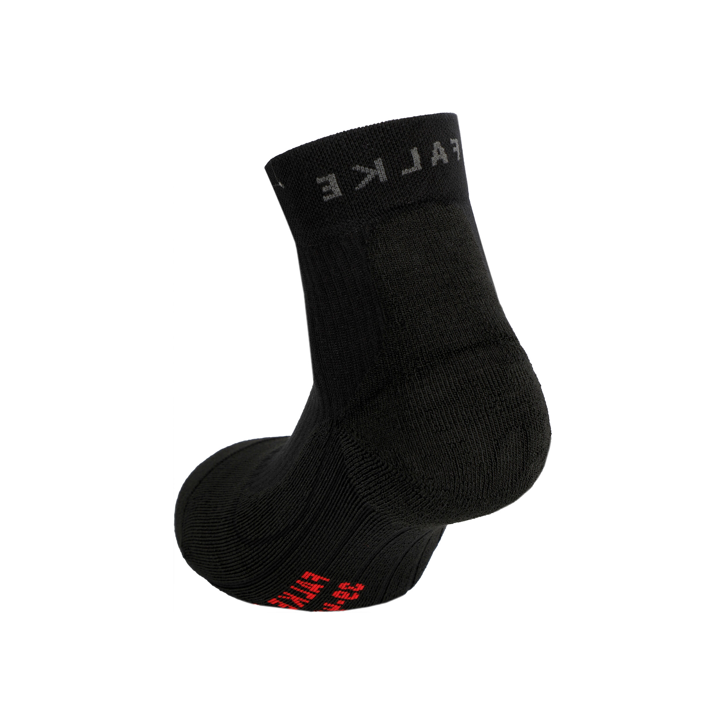 TE4 Short Sportsocken Damen - Schwarz