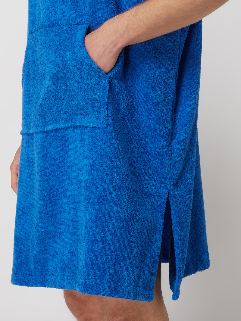 Bademantel in Schlupfform Modell 'Jack's Towel' in türkis