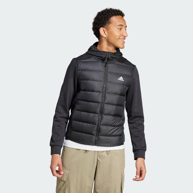 adidas Essentials Hybrid Hooded Daunenjacke Outdoorjacke Herren