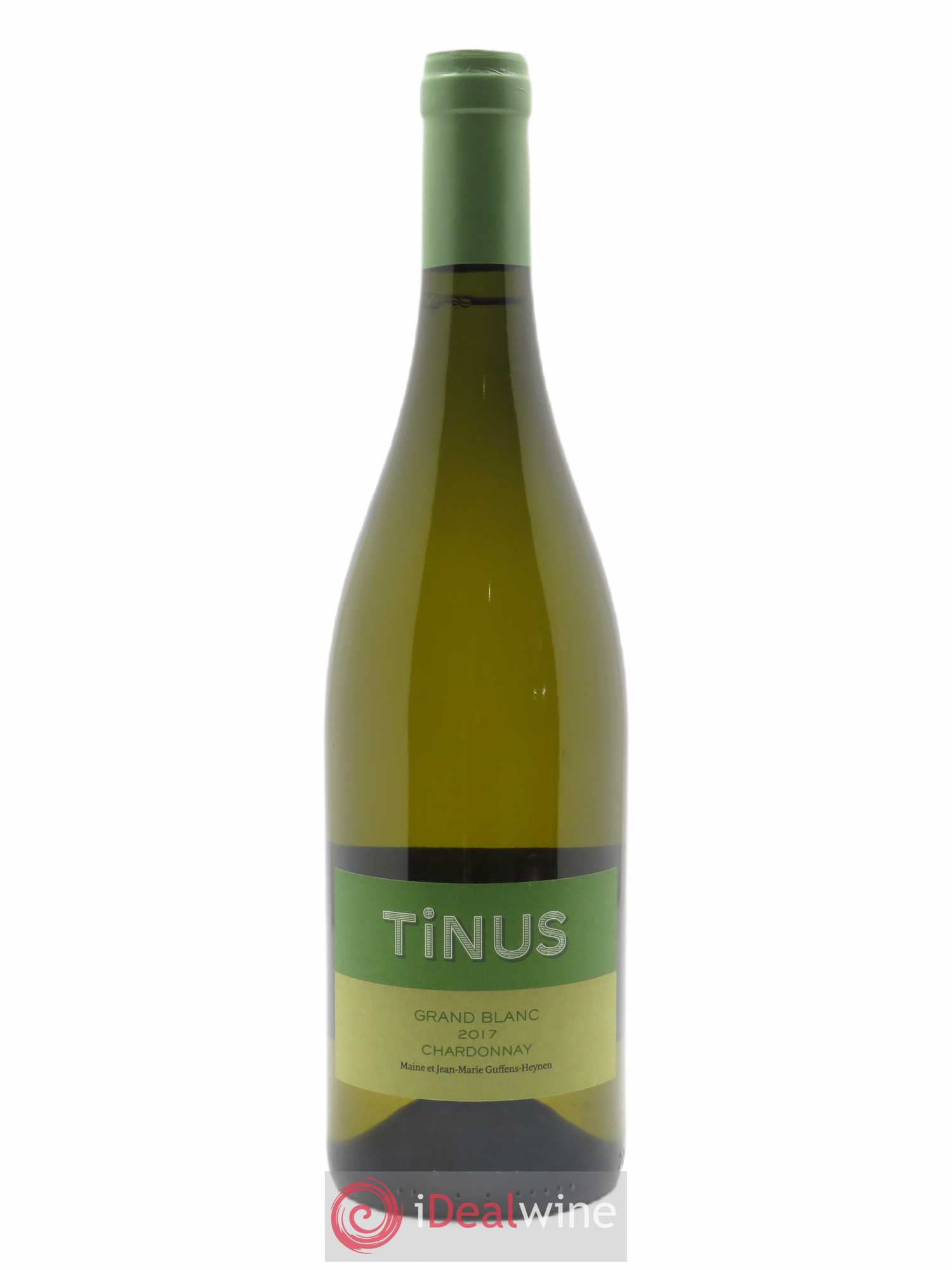 Vin de France Château des Tourettes Blanc Chardonnay Jean-Marie Guffens  2017 - Lot de 1 Bouteille
