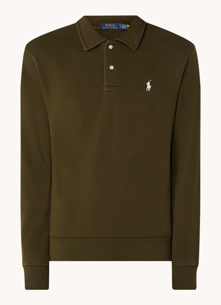 Ralph Lauren regulāra piegriezuma polo krekls ar izšuvumu no logotipa