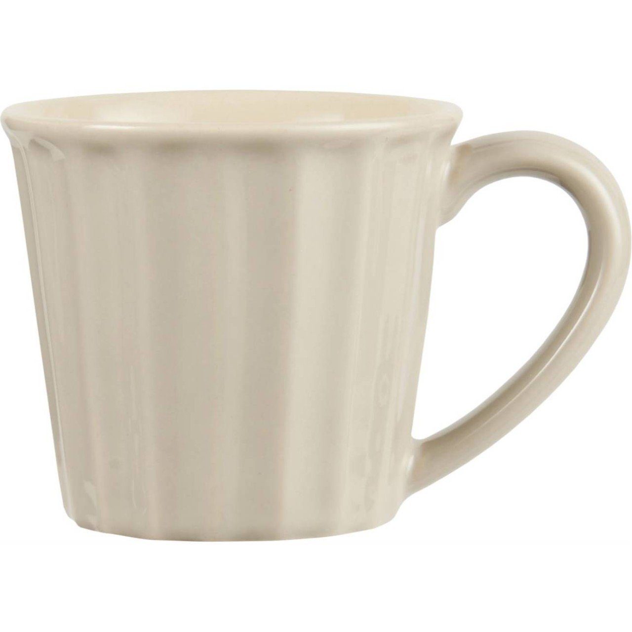 Ib Laursen Becher Mynte, Steingut, Creme L:12.5cm B:9cm H:8cm Steingut