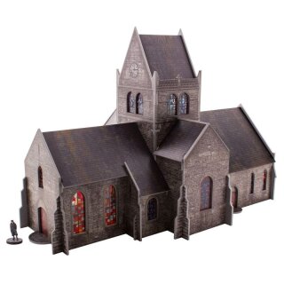 EWAR WWII ColorED Tabletop-Bausatz 28 mm Saint-Mère-Église