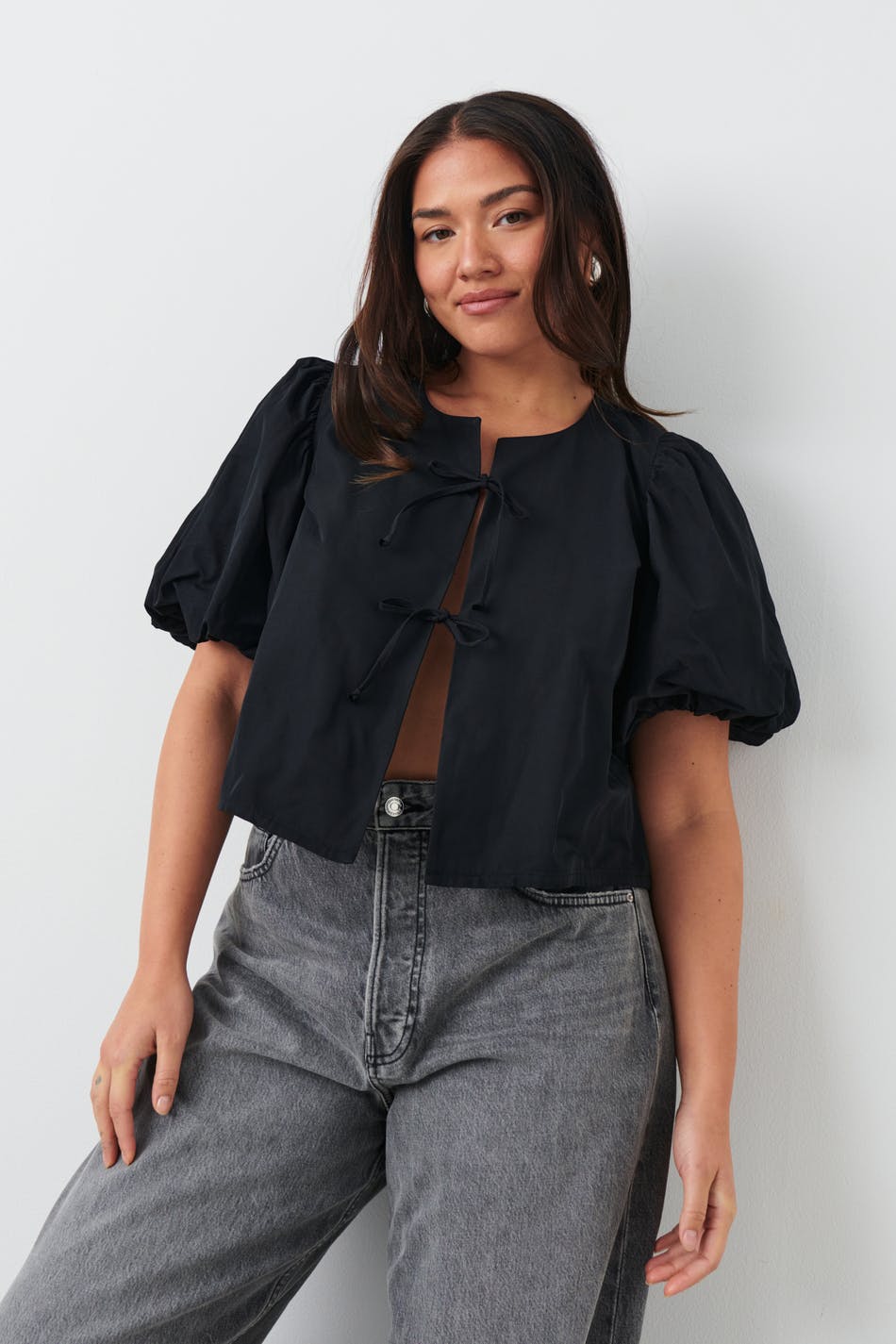 Puff sleeve blouse