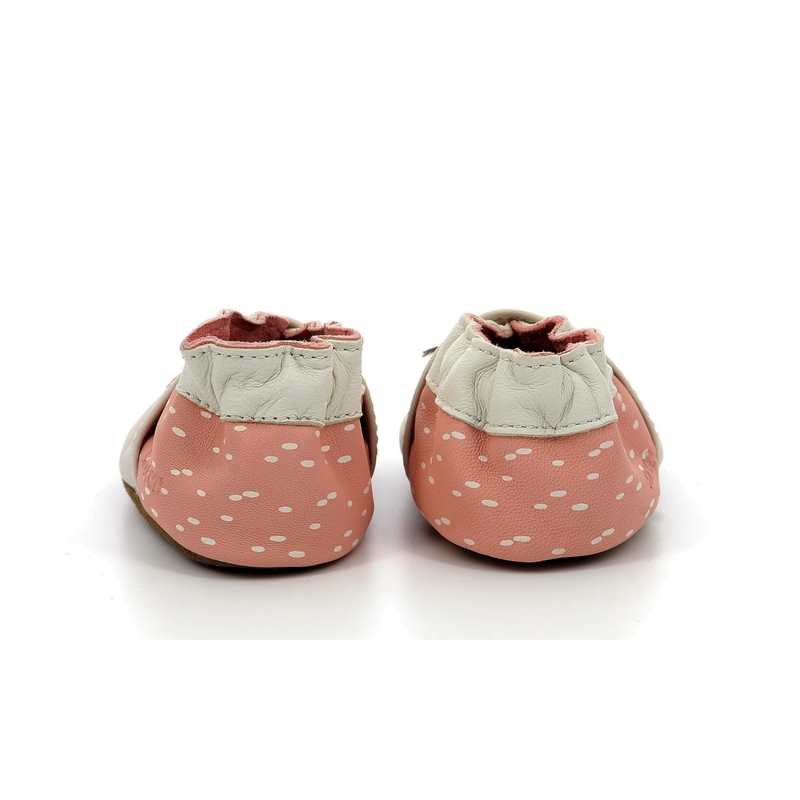 Chaussons cuir tannage vegetal Colorfull Dog