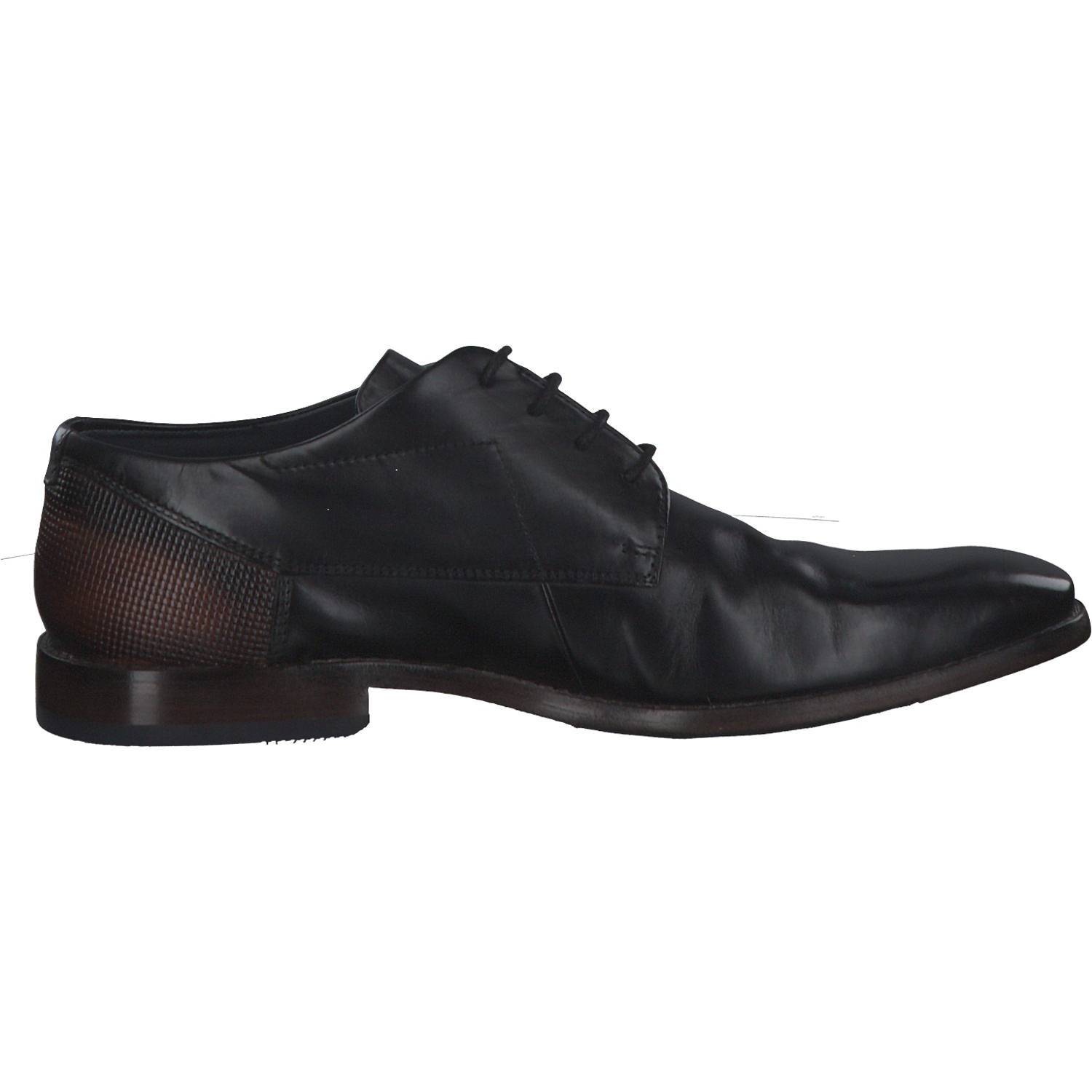 Bugatti Mansueto Flex Evo AEM01, Klassische Halbschuhe, Herren, Schwarz