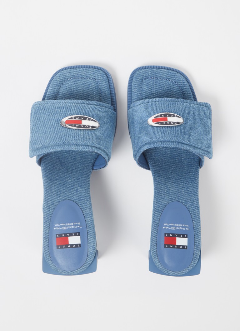 Pantofi sport Tommy Hilfiger Soho din denim cu logo