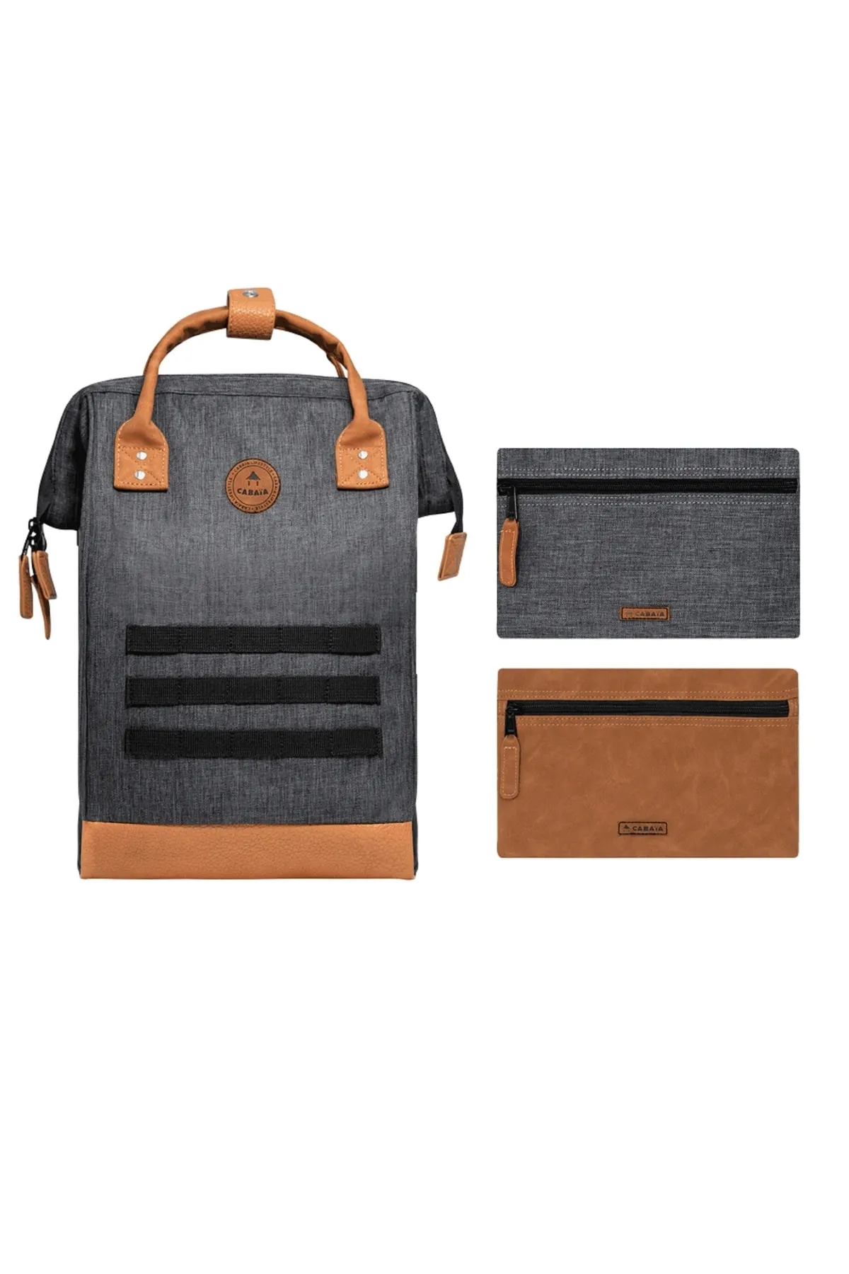 Cabaia  Rucksack - Schwarz - Pünktchen