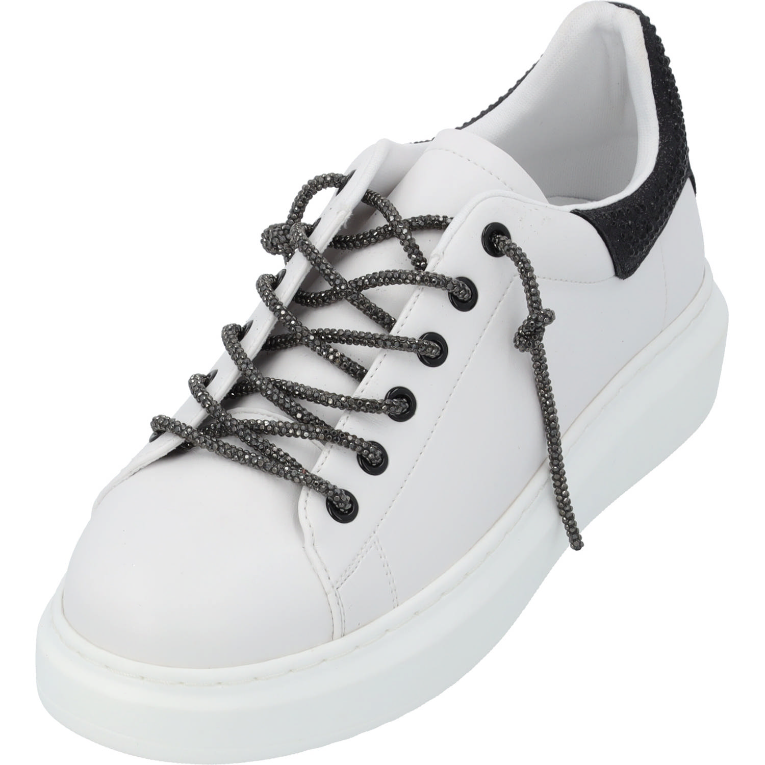 Palado Rugu by Sila Sahin, Sneakers Low, Damen, Weiß/Schwarz