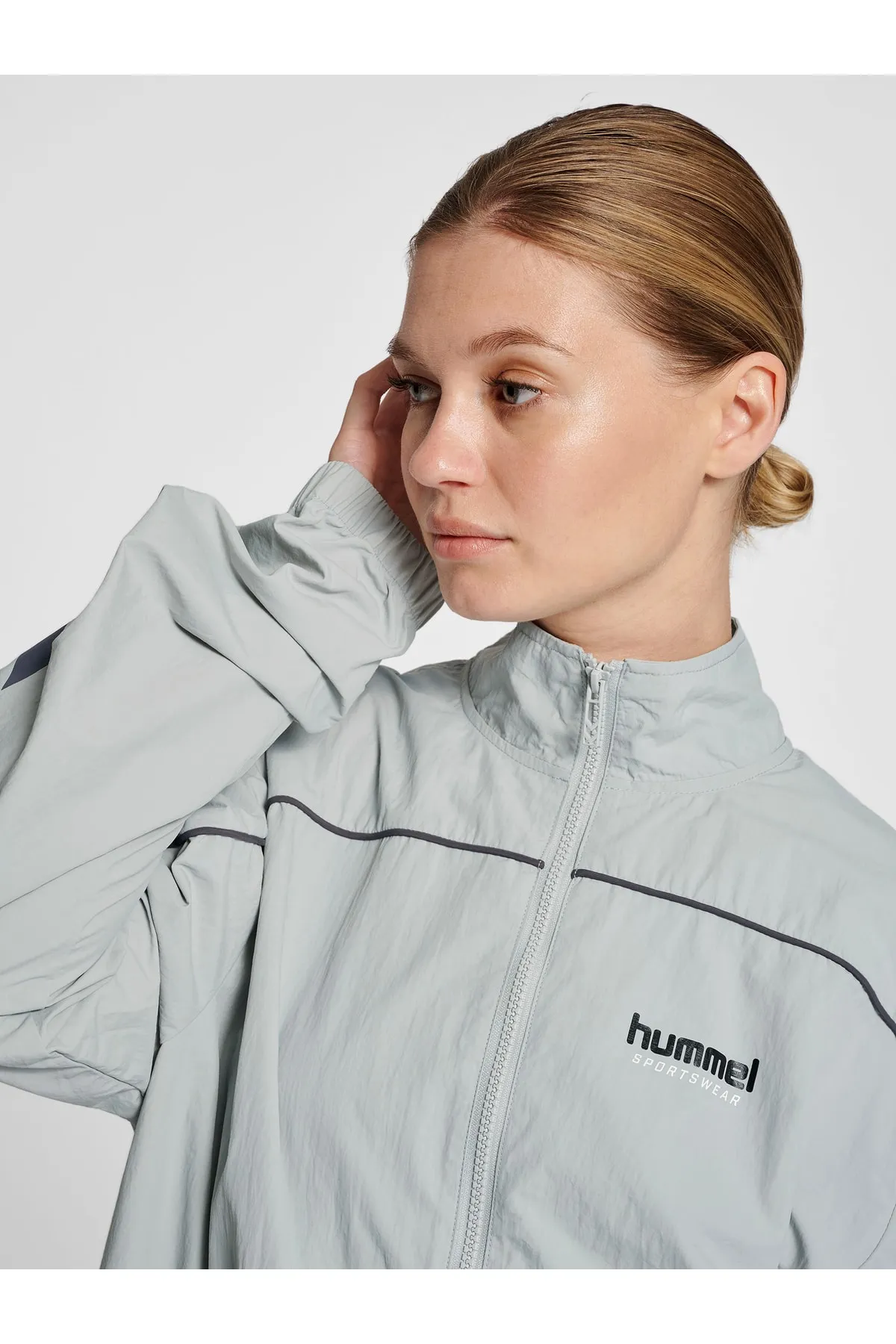 hummel  Sweatshirt - Grau - Regular Fit