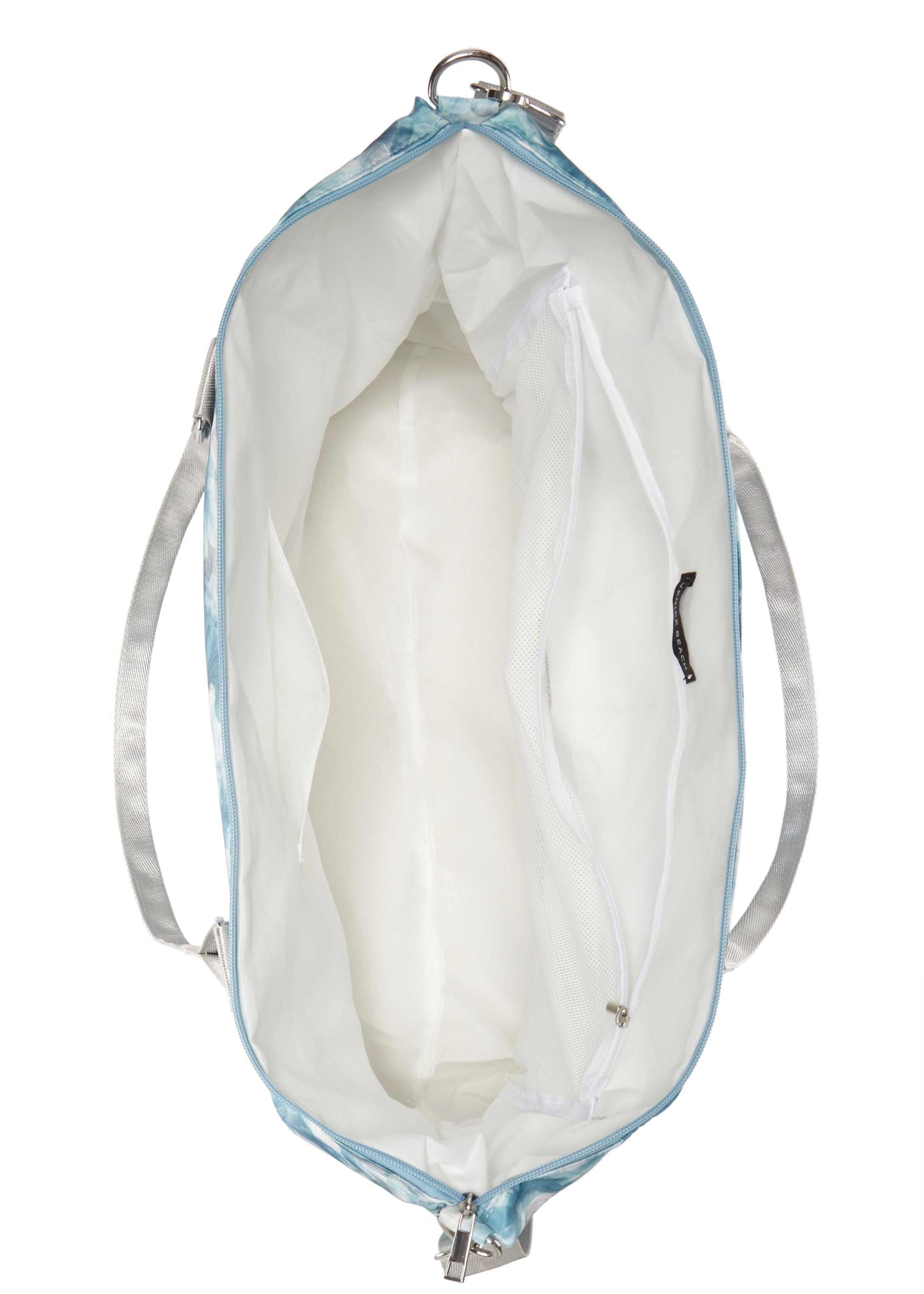 Venice Beach Sporttasche, große Umhängetasche, Weekender, Strandtasche mit Druck VEGAN