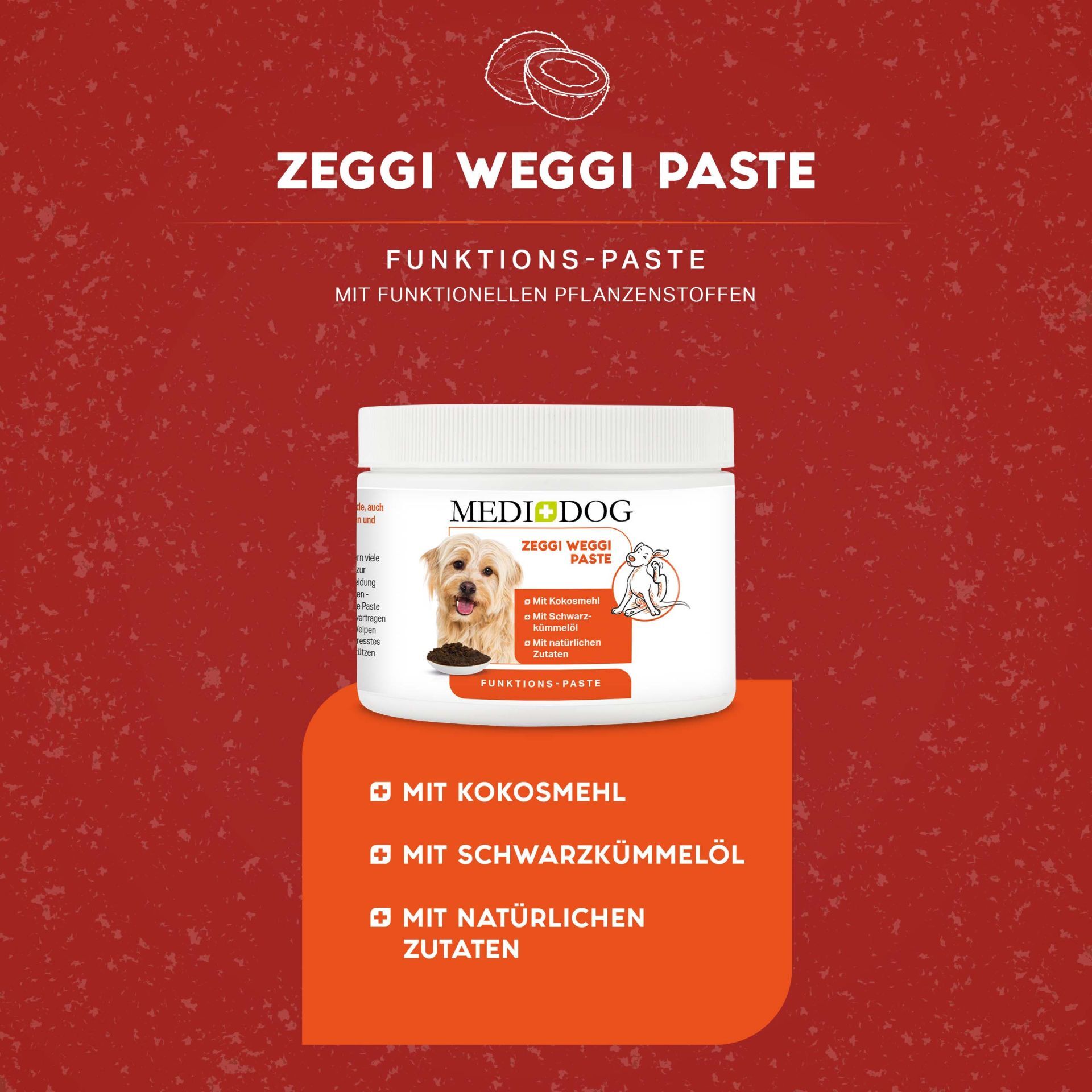MediDog Ergänzungsfutter & Aufzucht MediDog Zeggi Weggi Paste