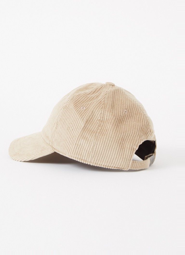 Carhartt WIP Harlem cap made of corduroy with logo embroidery