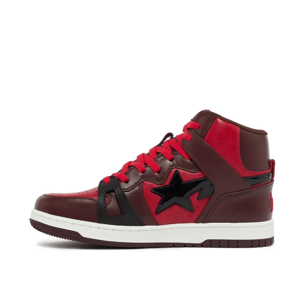 A Bathing Ape Wmns Bape Sta 93 Hi L 001FWJ302019IRED / rot