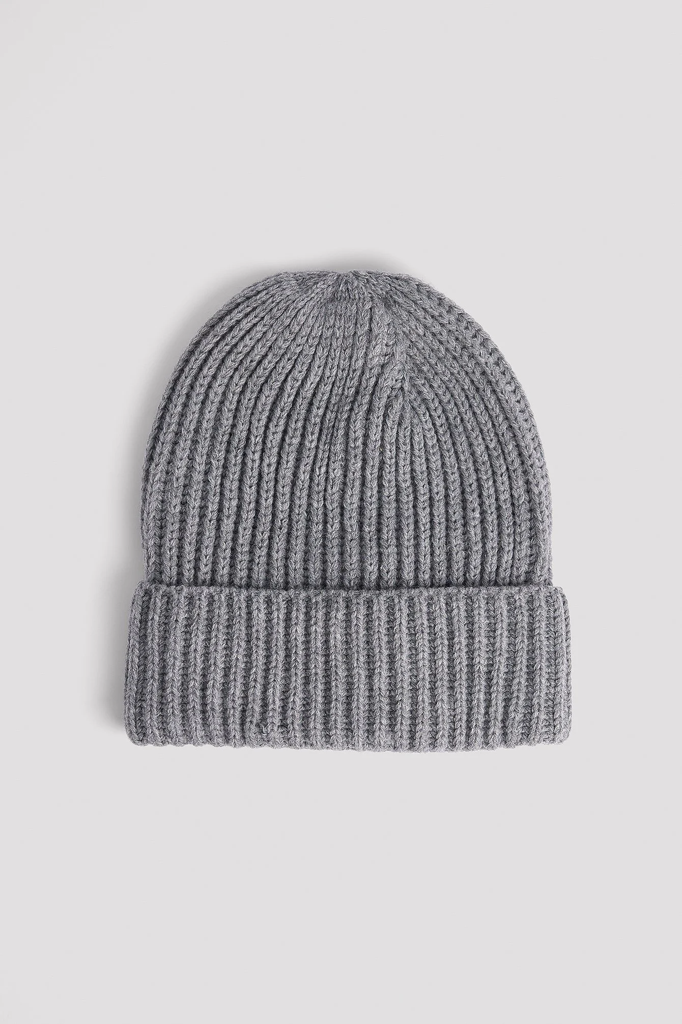 Recycelte schlichte Strickmütze