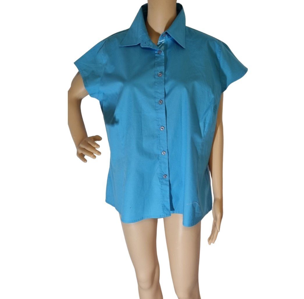 Bellezza Umstandsbluse N-22479 türkis