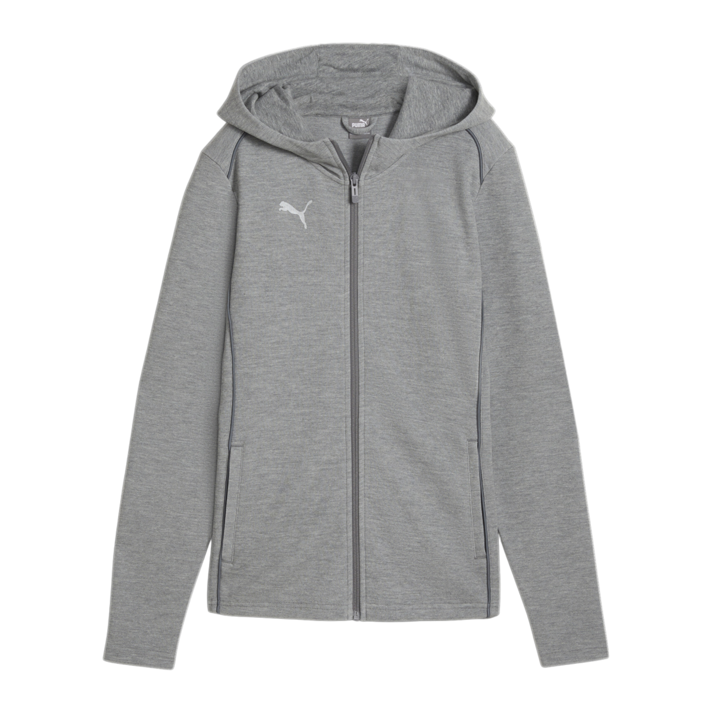 PUMA teamFINAL Casuals Kapuzenjacke Damen Grau F33