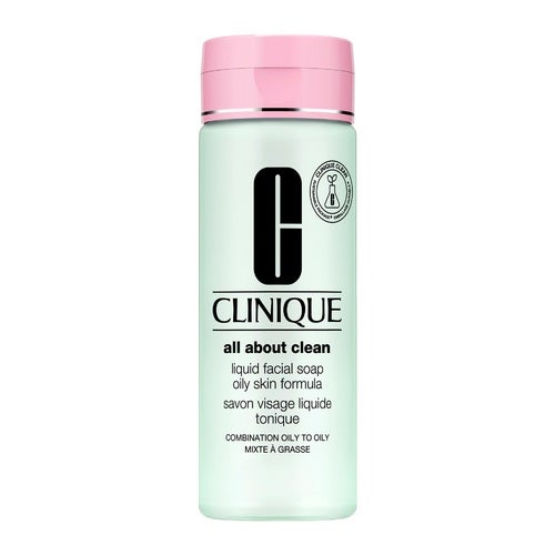 Sapone liquido per il viso Clinique, tipo di pelle grassa 3/4, 200 ml