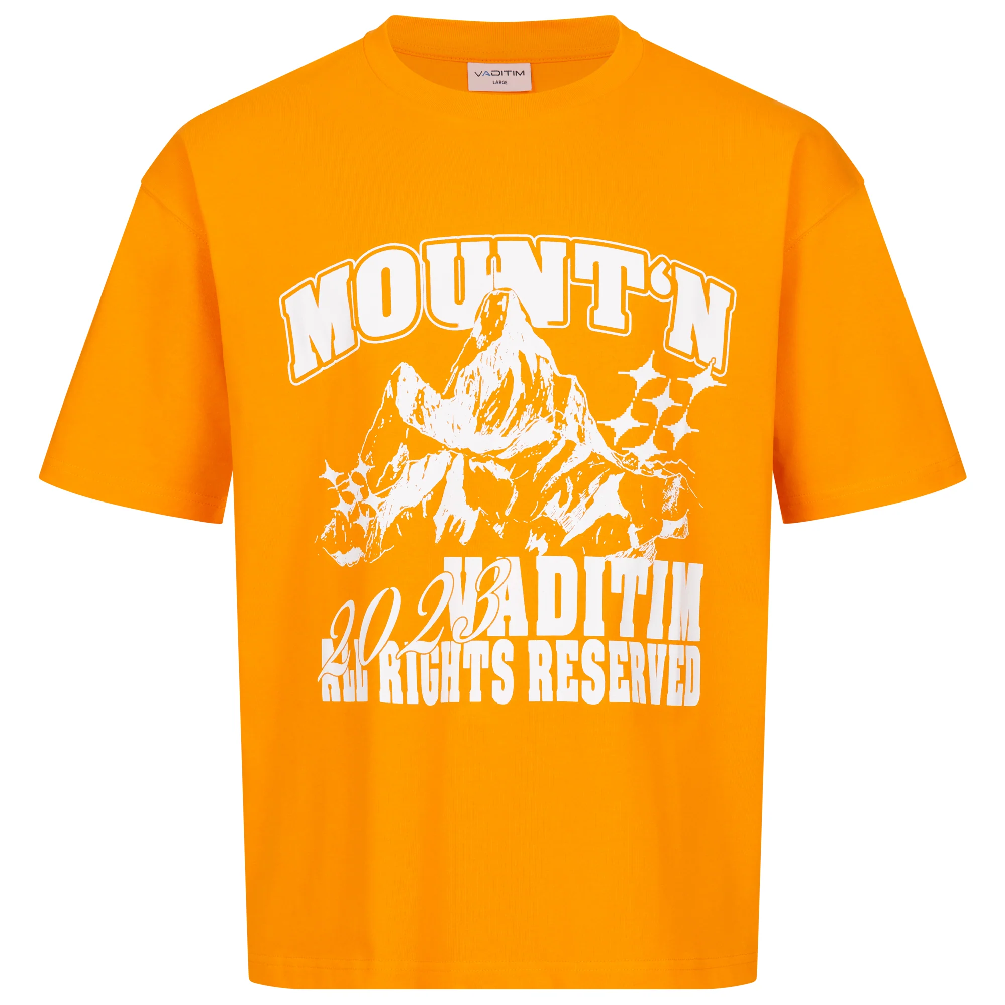 Orange Mount'n T-Shirt