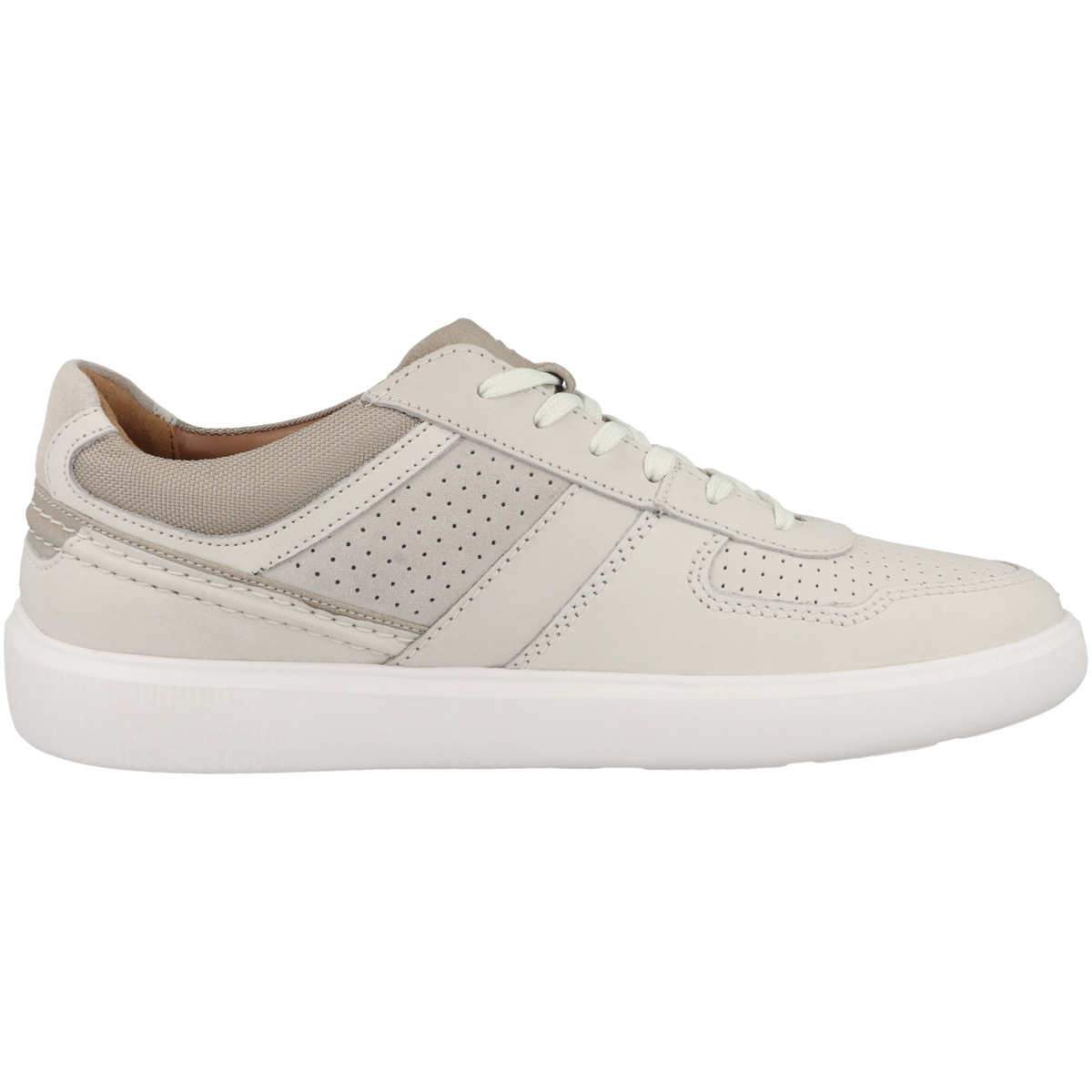 Clarks Cambro Race Sneaker Low weiss