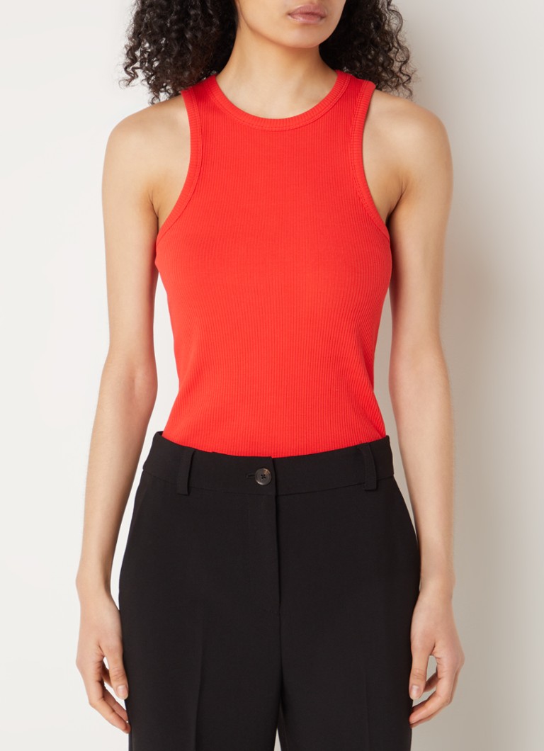 Selected Femme Anna tank top made of organic cotton