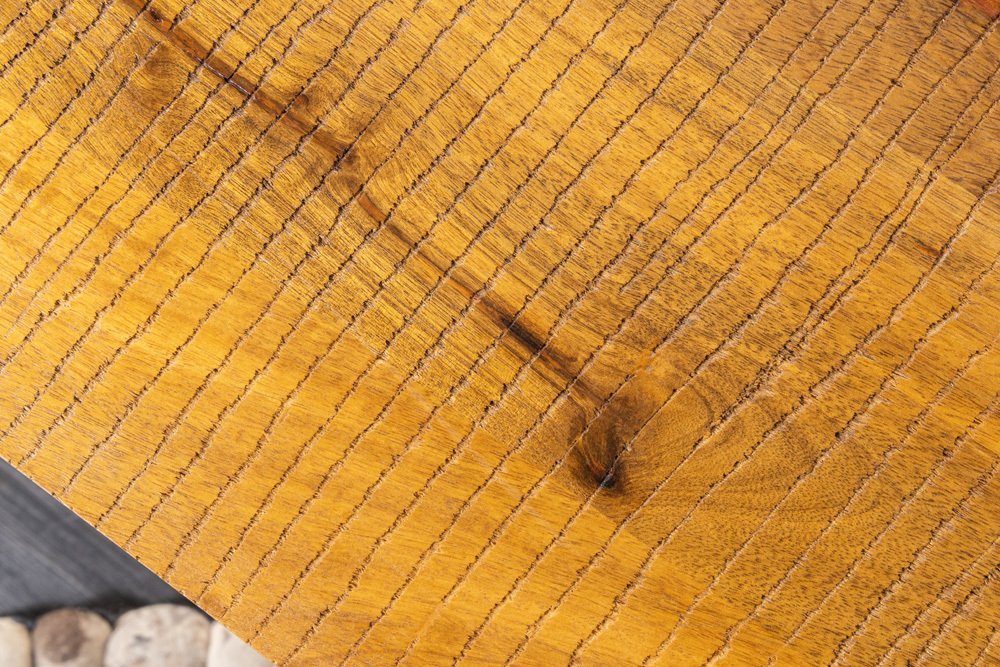 riess-ambiente Schreibtisch MONSOON 120cm braun (Einzelartikel, 1-St), Sekretär · Schublade · Massivholz · Büro