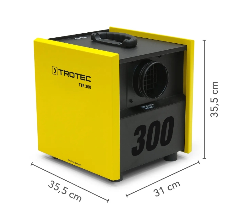 Desumidificador de adsorção Trotec 1110000015 TTR 300