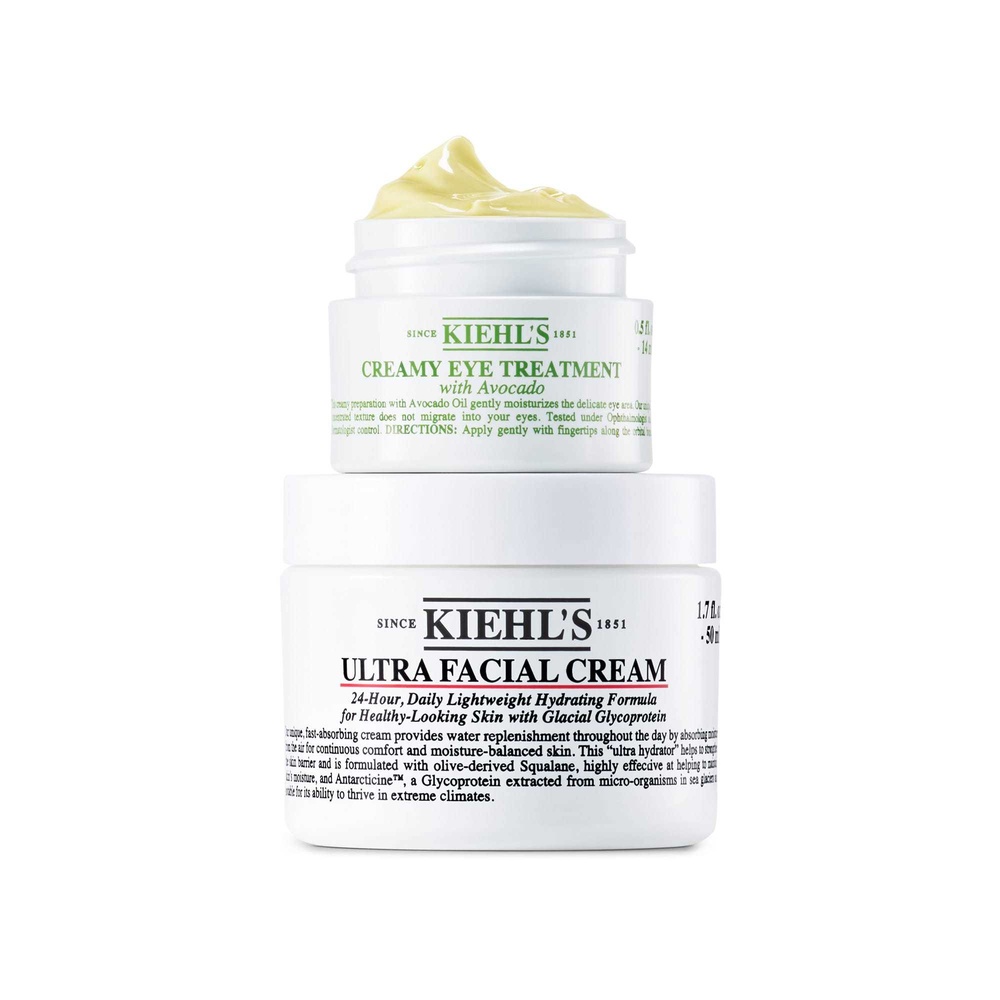 kiehl's Ultra Facial Cream 50ml Coffret duo hydratants iconiques visage& yeux