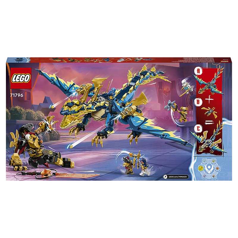 71796 Le dragon élémentaire contre le robot de limpératrice, LEGO Ninjago