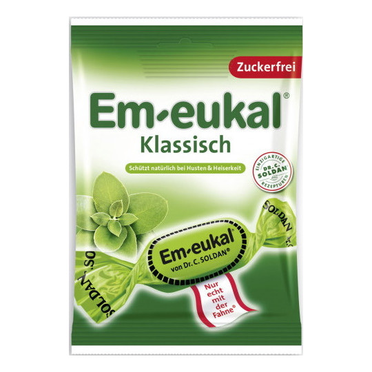 Em-Eukal Hustenbonbons klassisch zuckerfrei 75G