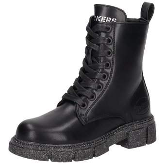 Dockers Schnür Boots in schwarz