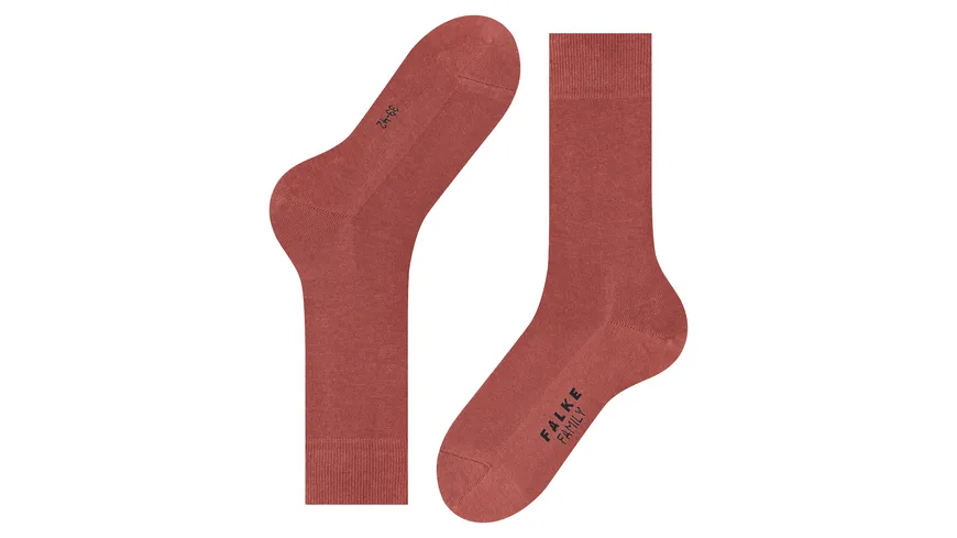 FALKE Herren Socken Family rot