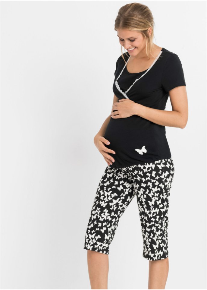 Capri Still Pyjama mit Baumwolle