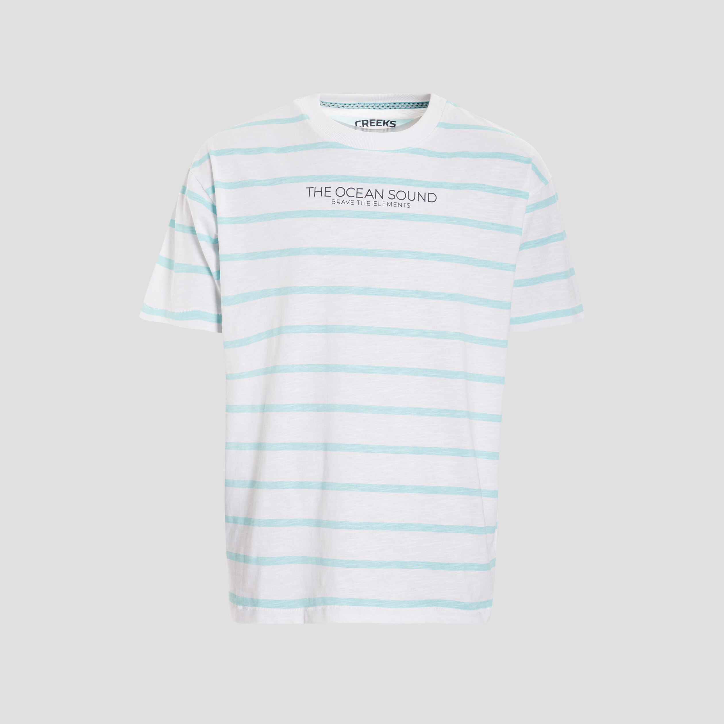 T-shirt manches courtes Creeks ecru homme | La Halle