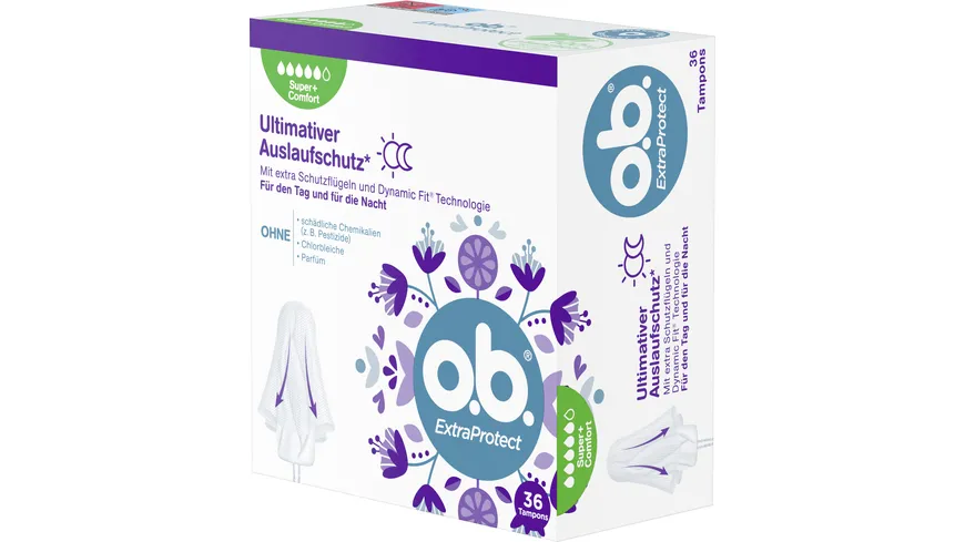 O.B. Tampons Extraprotect Super+ Comfort 36er