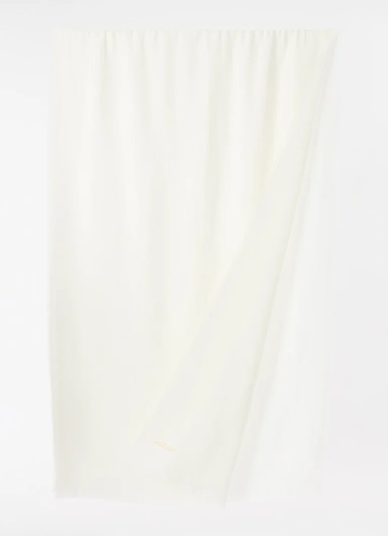 Eșarfă MaxMara Magico din lână pură, dimensiuni 210 x 70 cm