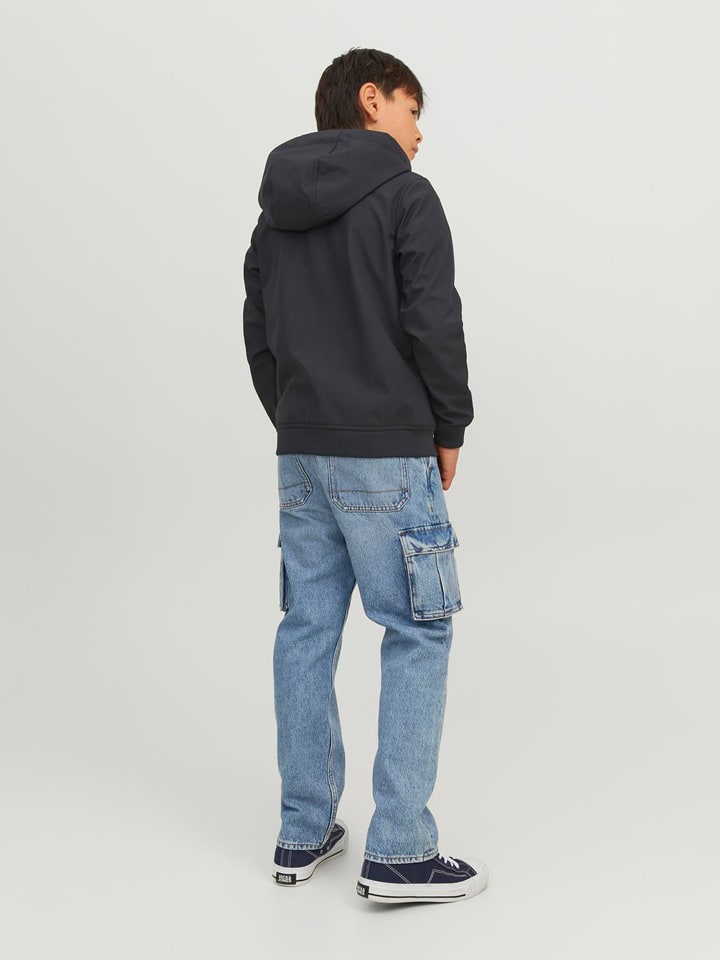 JACK & JONES Junior Softshelljacke in in Schwarz günstig kaufen