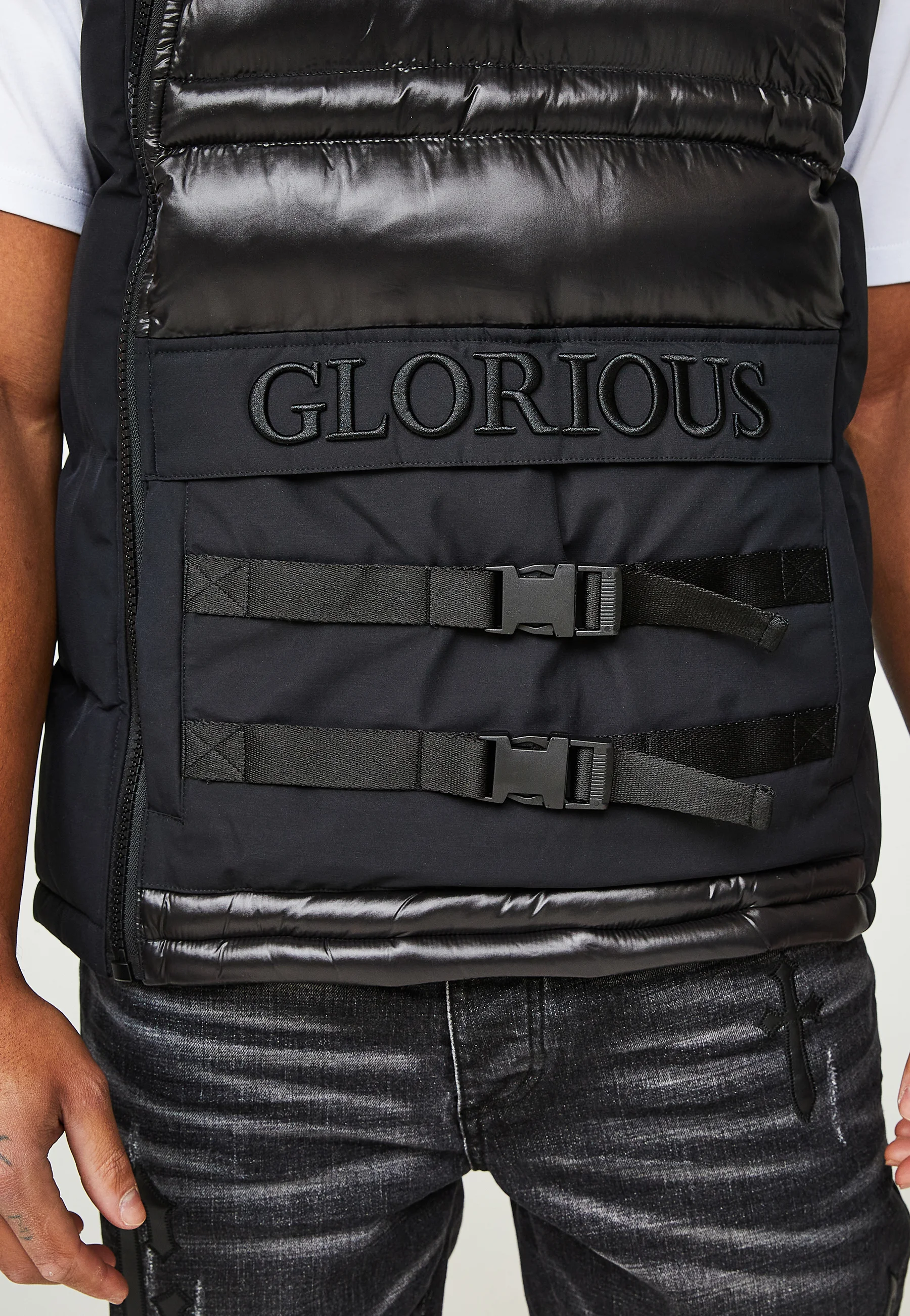Glorious Gangsta NABREO PUFFER GILET - Chaleco