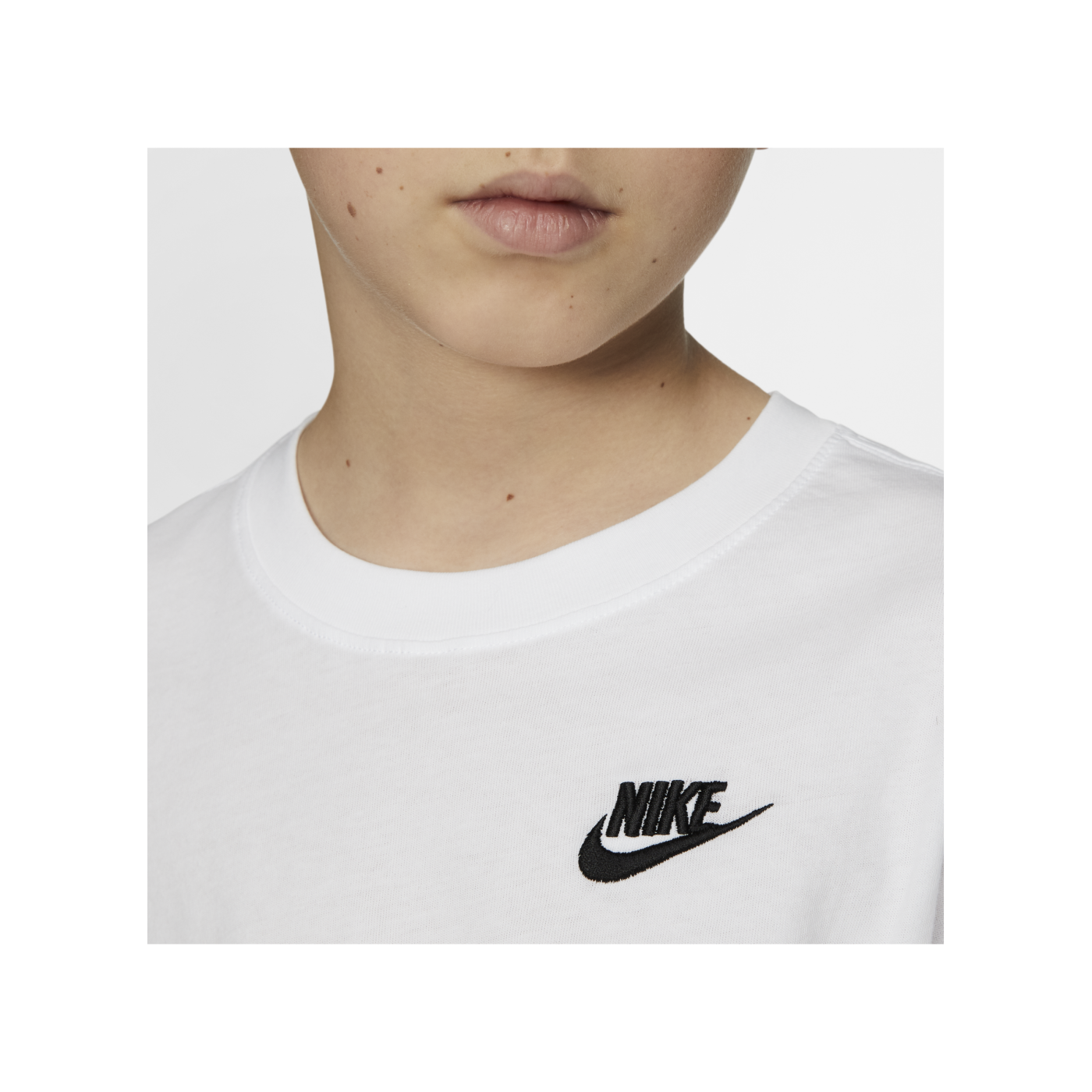 Nike Futura T-Shirt Kids Weiss Schwarz F100