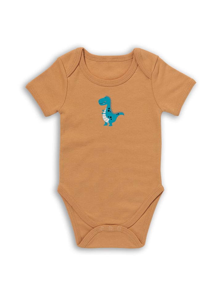 Schlummersack Bio Baby-Bodys kurzarm 5er-Pack in Braun günstig kaufen