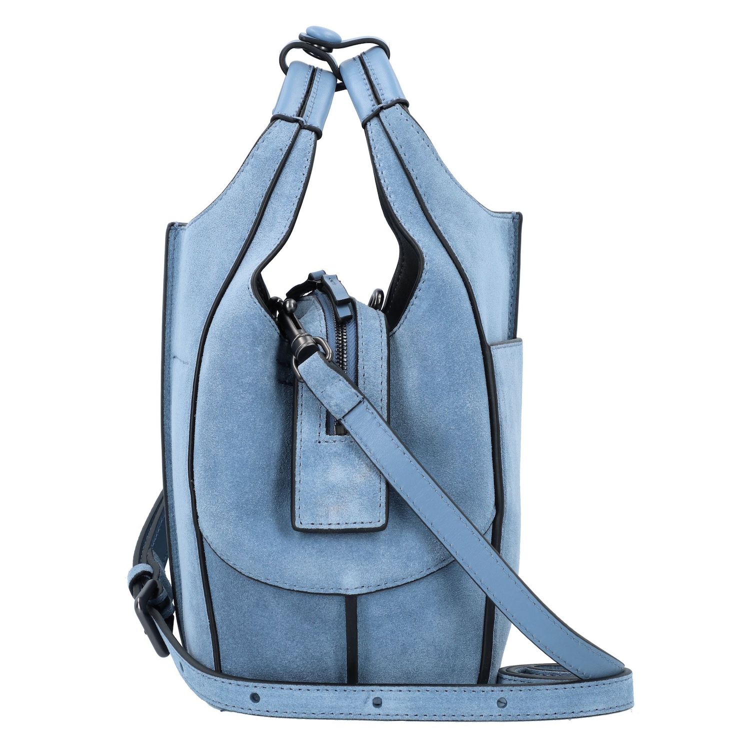 Umhängetasche Lilly 2 Suede Tote S