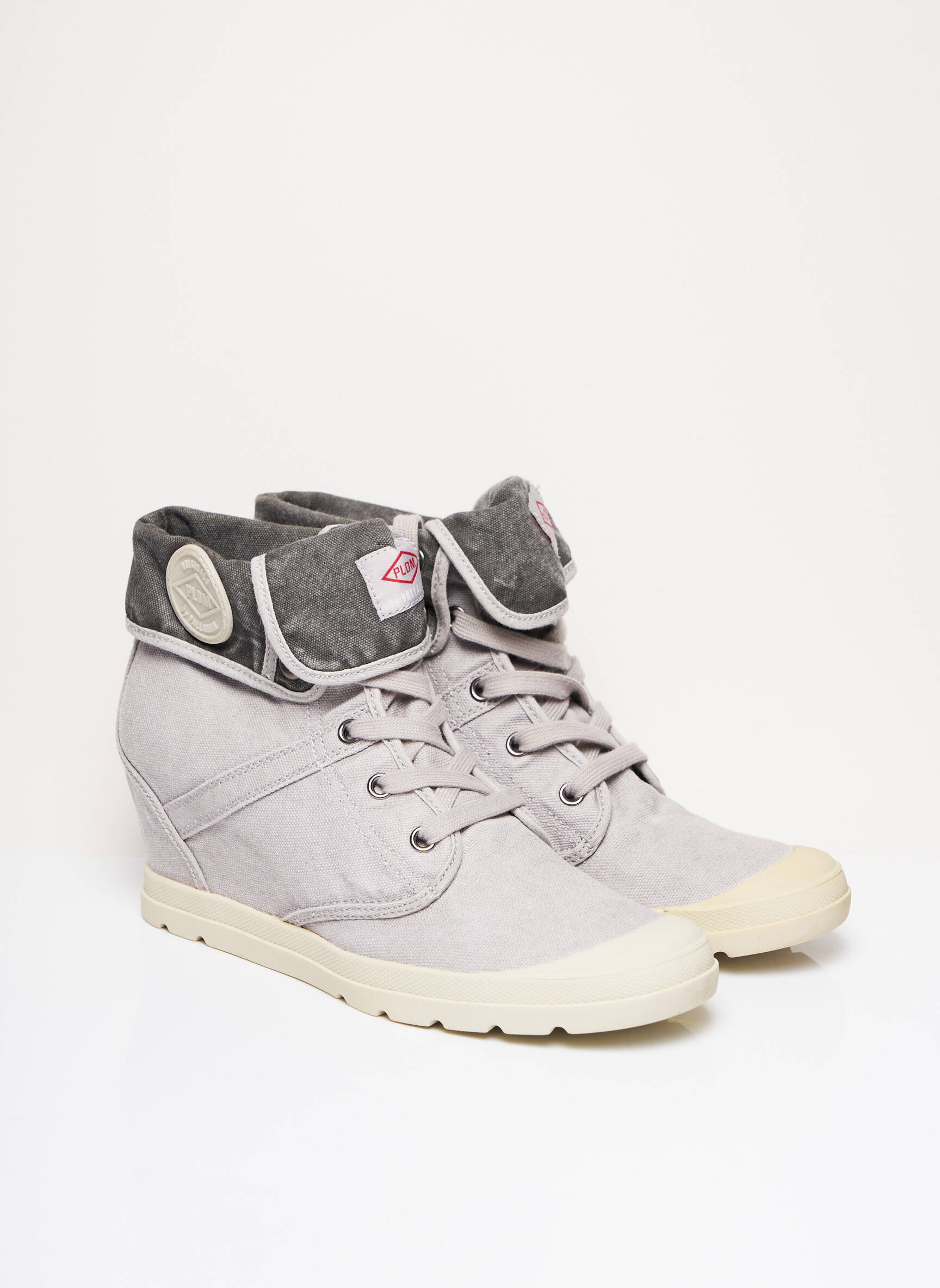 Palladium Bottines Femme couleur gris