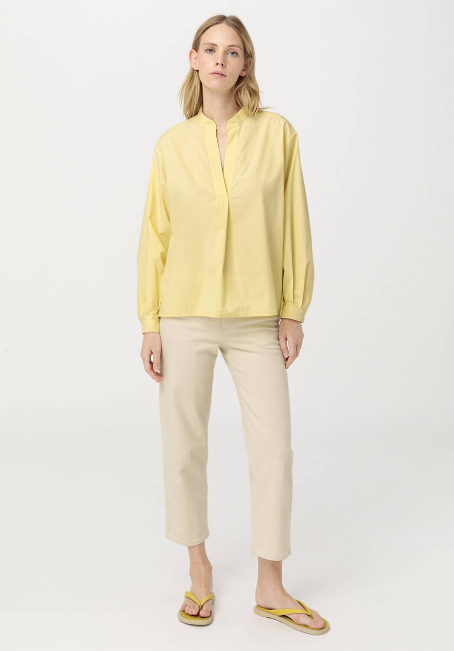 Bluse aus reiner Bio-Baumwolle