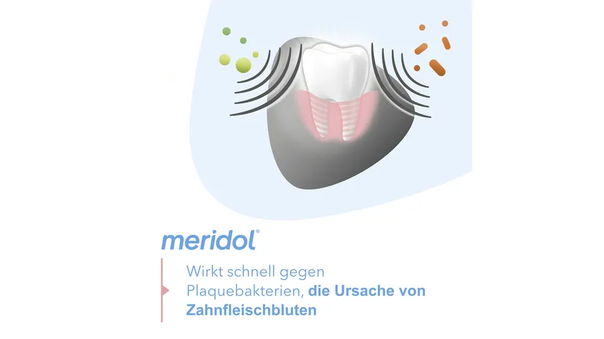 meridol Zahnpasta Sanftes Weiss - Zahncreme schützt vor Zahnfleischentzündungen, für natürlich weiße Zähne 75 ml