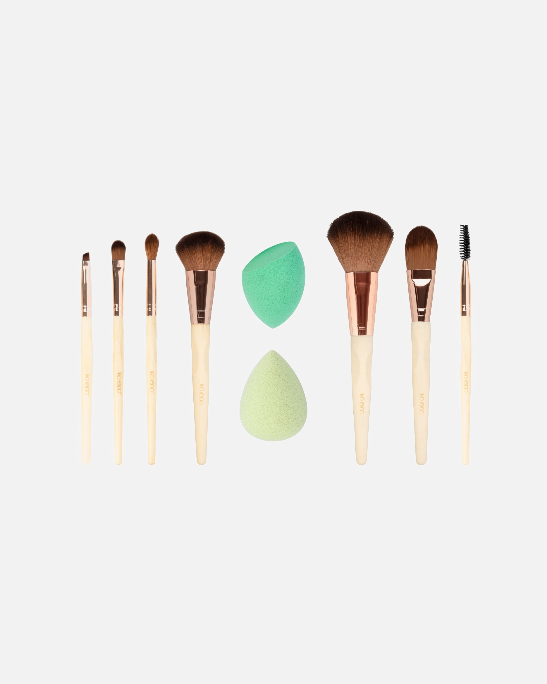 Conjunto de Pincéis e Esponjas de Maquiagem SoEco Ultimate