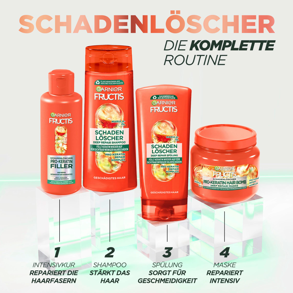 Haarkur Schadenlöscher Pro-Keratin Filler Deep Repair, 200 ml