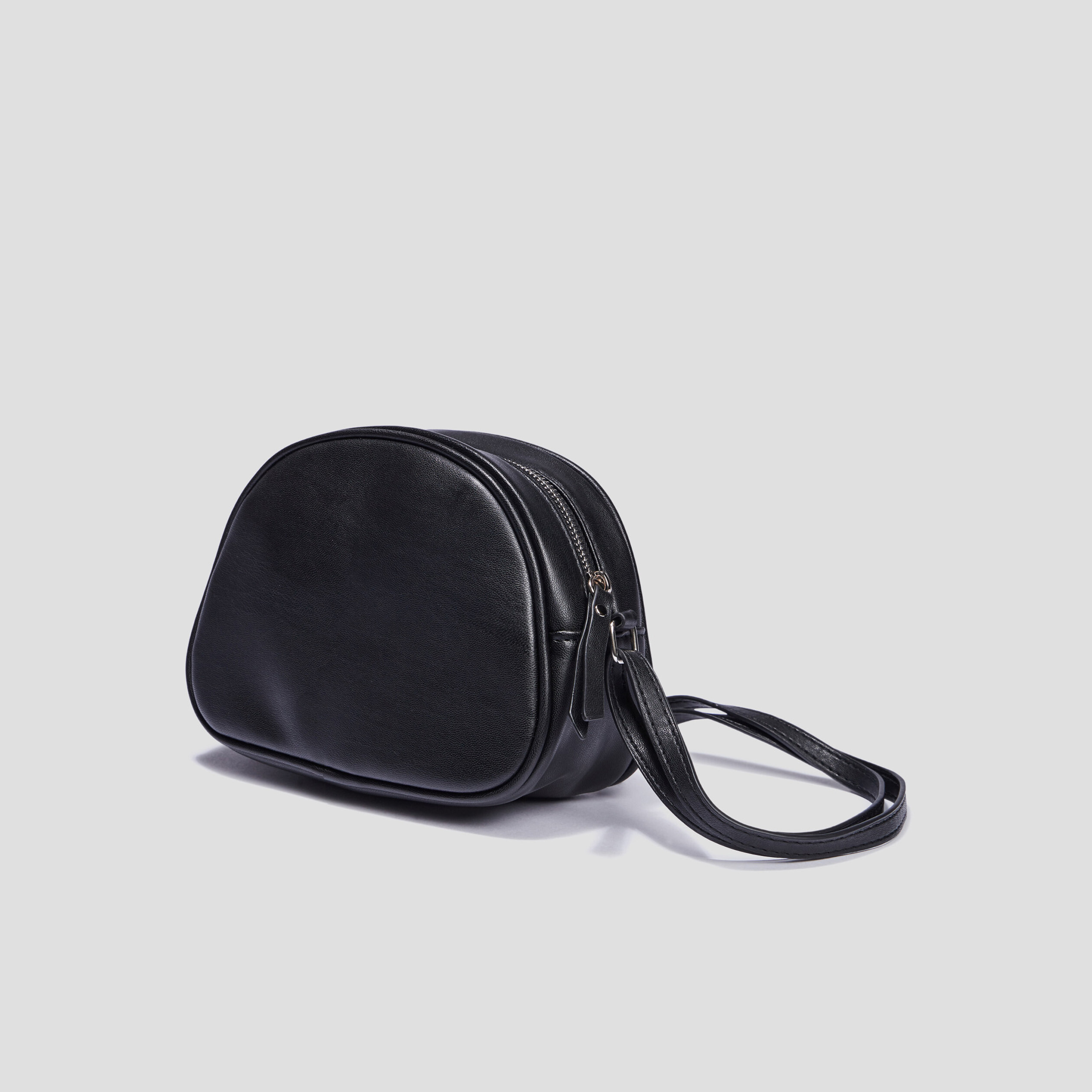 Sac bandoulière matelassé noir femme | La Halle