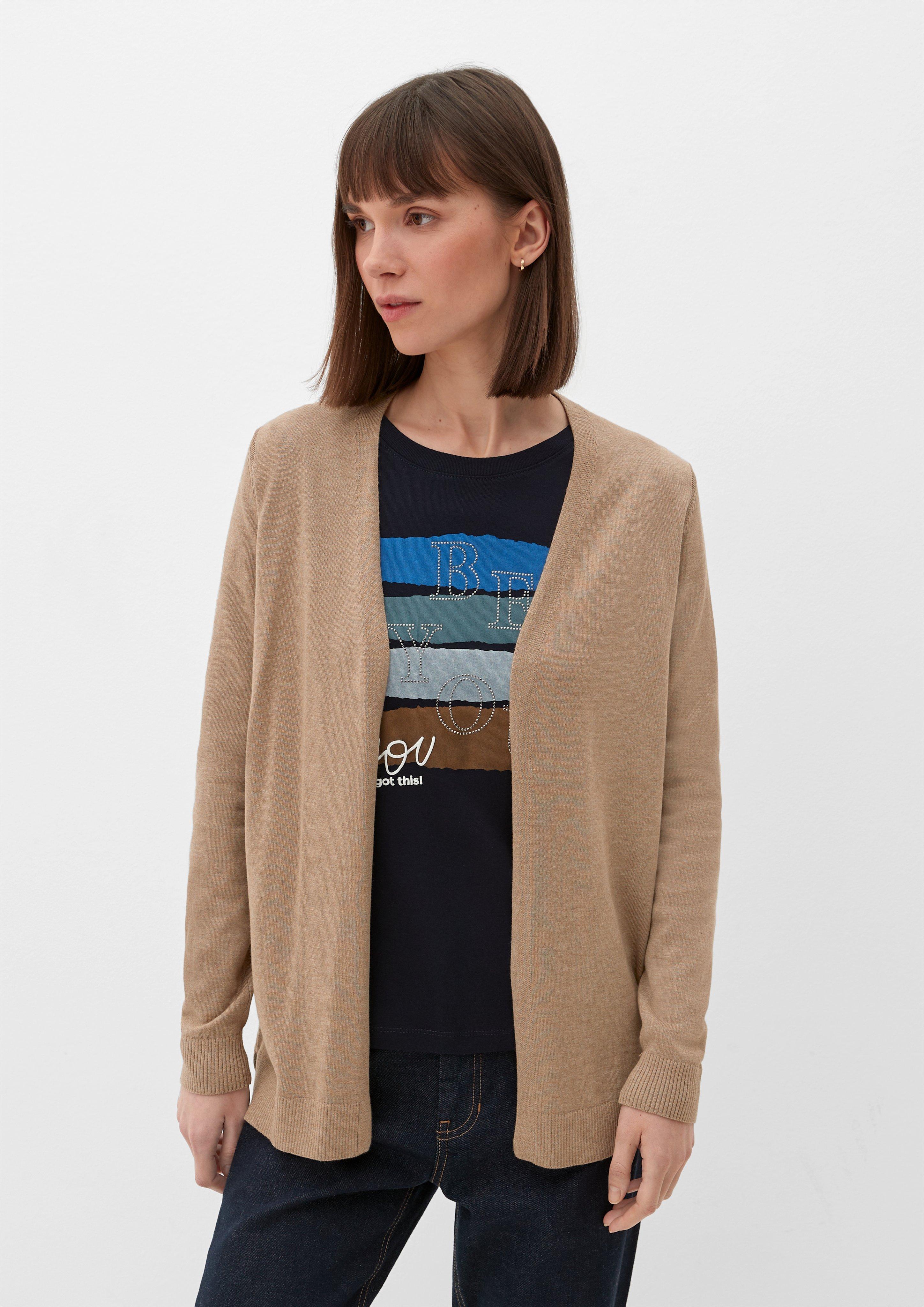 Strickjacke aus Viskosemix  2127027-83W0