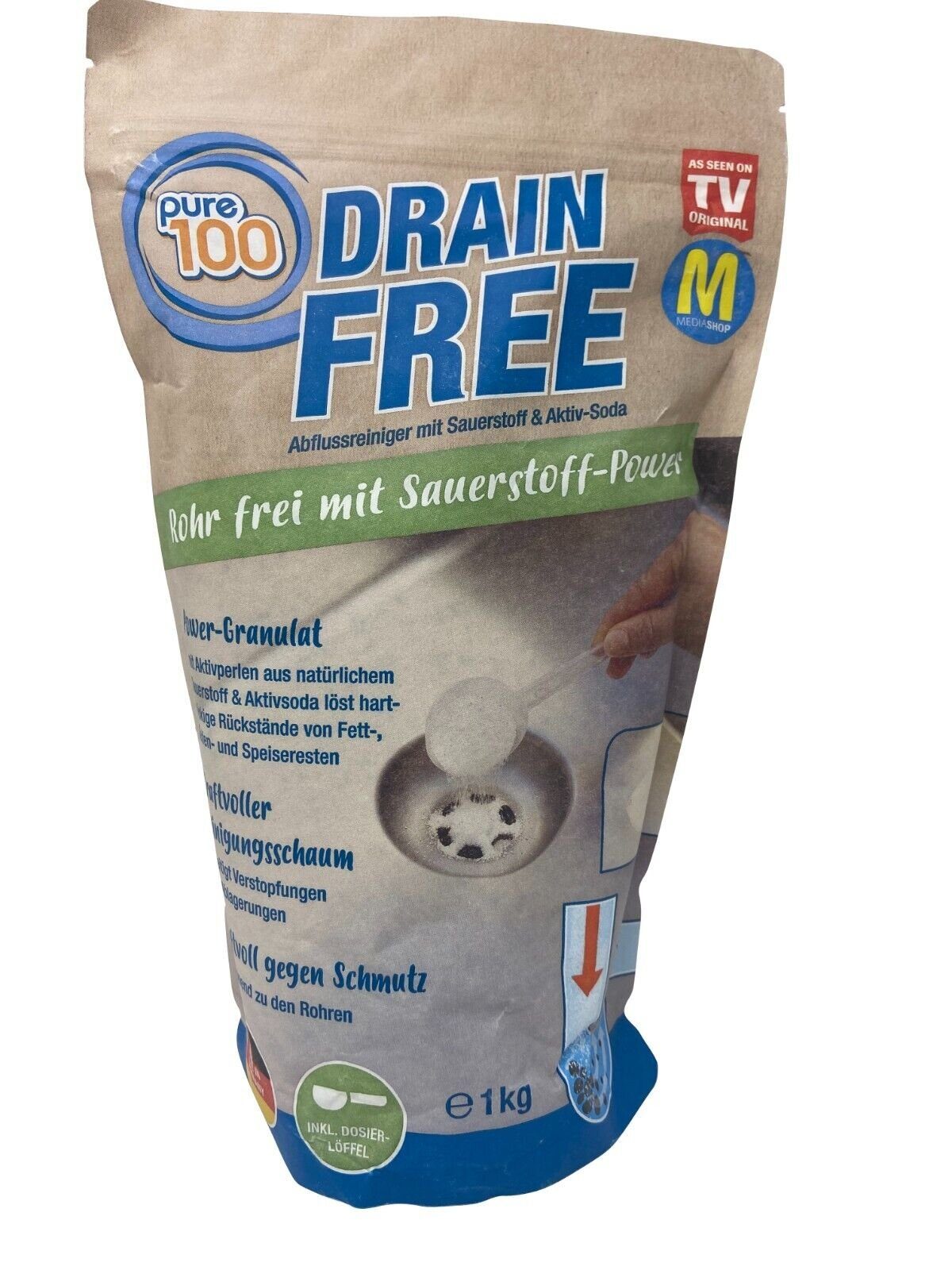 MediaShop Drain free 1000g Rohrreiniger