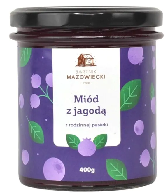 Bartnik Mazowiecki Med s borovnicama